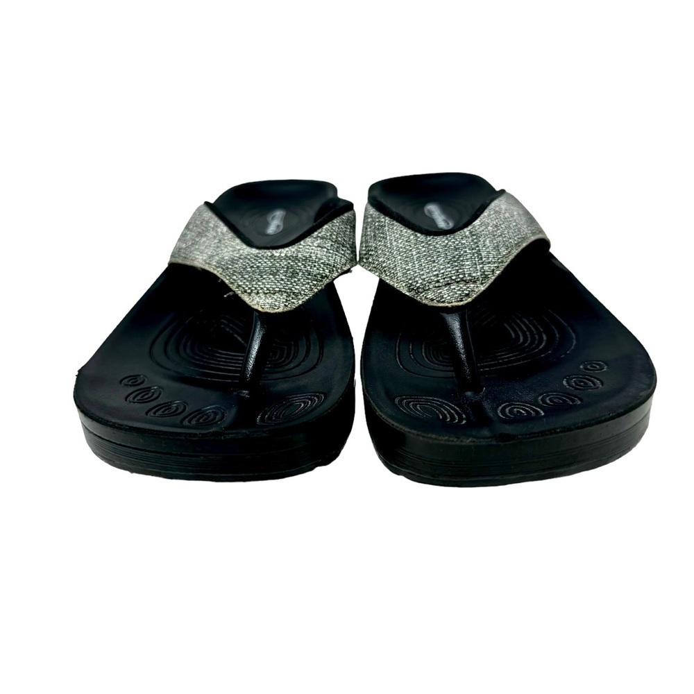 Aerothotie | Black and Grey Sandals | Size 7.5 - Picture 2 of 5